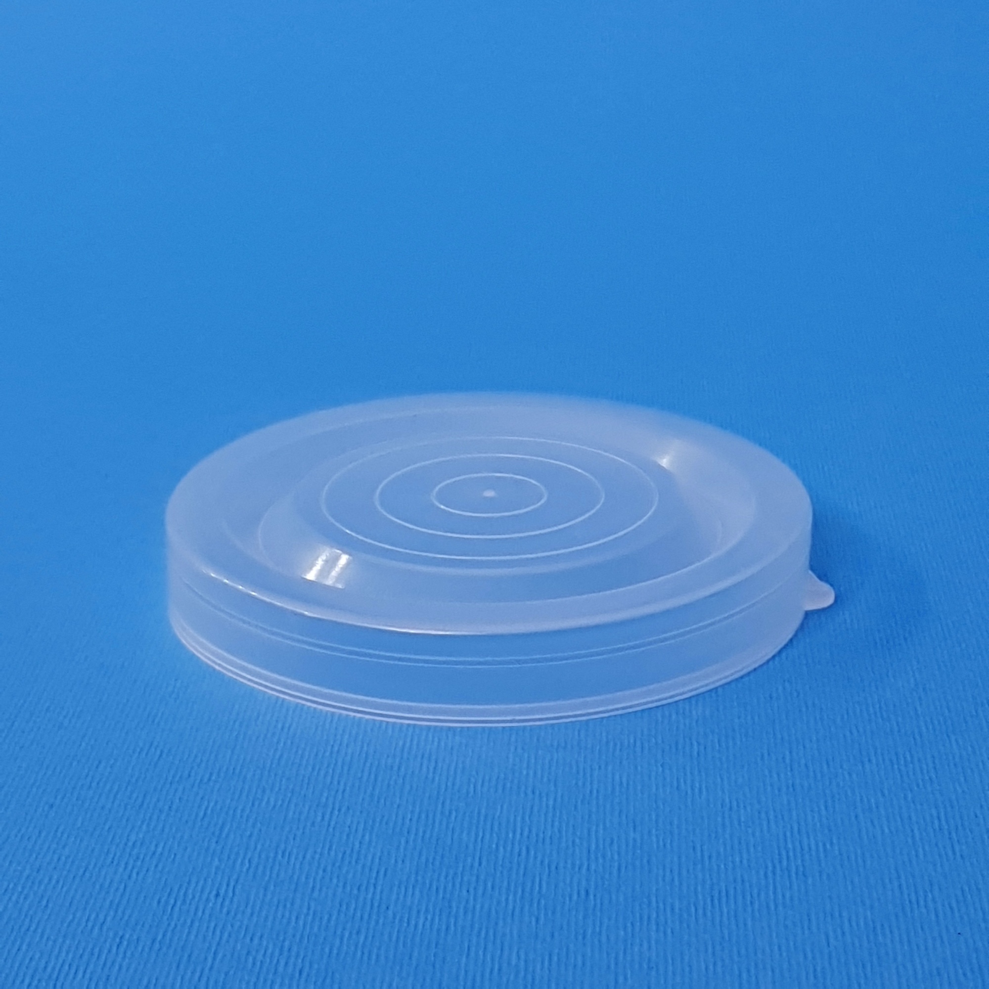 PET jar cap, transparent